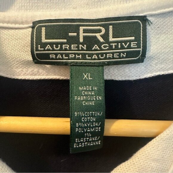 Lauren Ralph Lauren Active Preppy Polo Sweater Vest  XL Tenniscore / Sporty-Chic - Picture 5 of 7